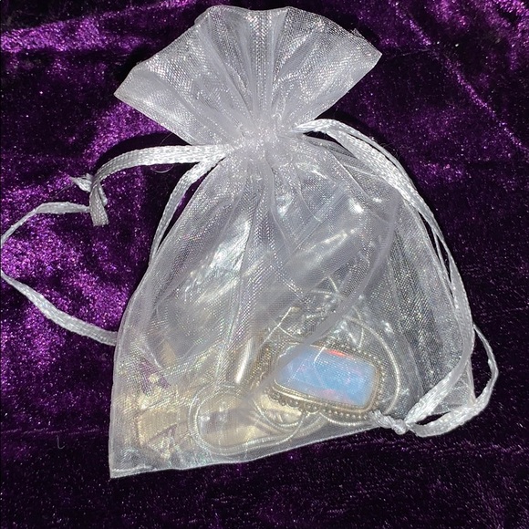 🧿SOLD!!🧿New SS925 Rope Necklace W Silver Opalite - Picture 14 of 16